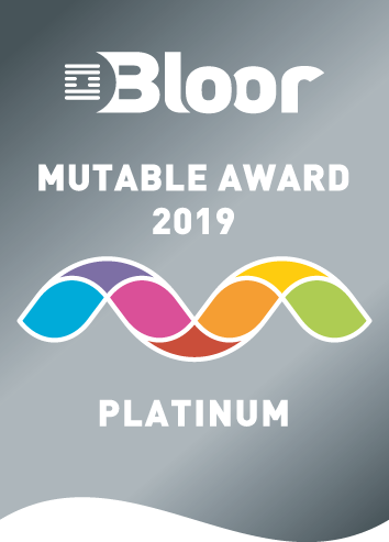 Bloor Mutable Award 2019 Platinum